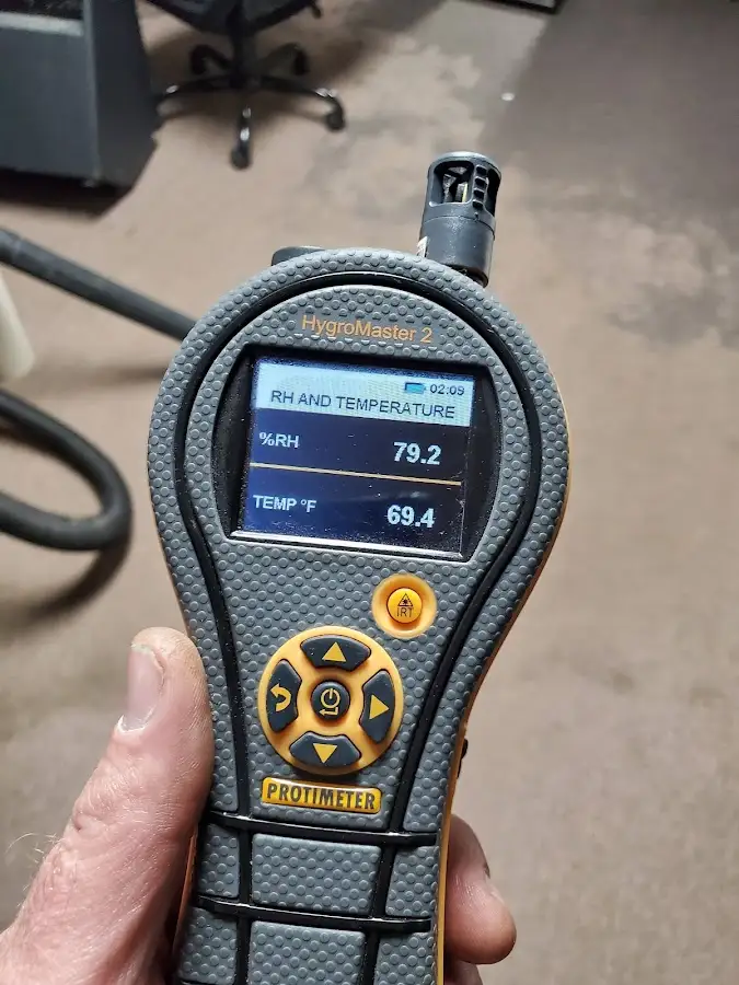 Moisture meter humidity assessment for Mold Remediation & Removal in Kochville